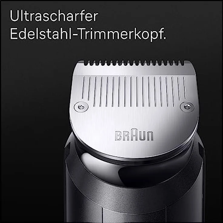 Braun MGK7450, All-In-One Bartpflege Bodygroomer Set, 11-in-1, 100 Min. Akkulaufzeit, wasserdicht, mit Aufbewahrungstasche – Bild 5