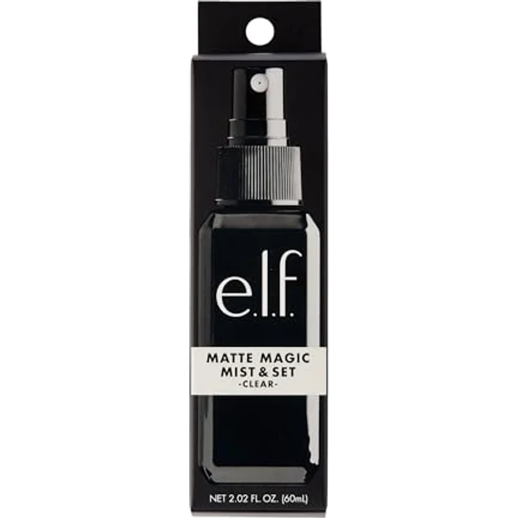 e.l.f. Matte Magic Mist & Set, Fixing Spray mit langanhaltendem mattem Finish, feuchtigkeitsspendend, vegan & tierversuchsfrei – Bild 3
