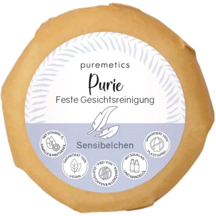 puremetics Fester Cleanser Gesichtsreinigung, Sensibelchen, seifenfreie Formel, 60g – Bild 1