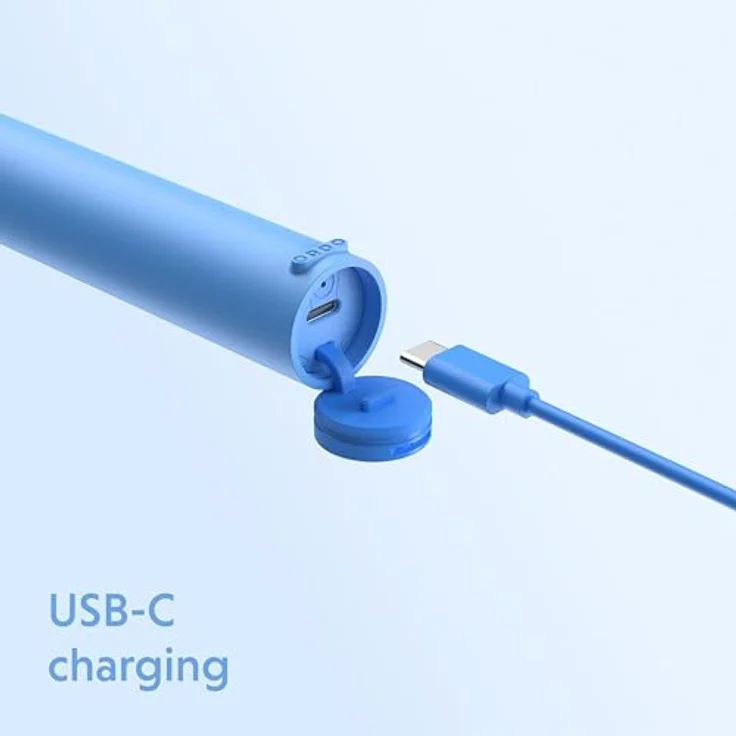 Ordo Sonic Lite, Schallzahnbürste mit 35.000 Impulsen/Min, Dual-Modi, 5+ Wochen Akku, Smart-Timer, wasserdicht, USB-C, Himmel – Bild 5