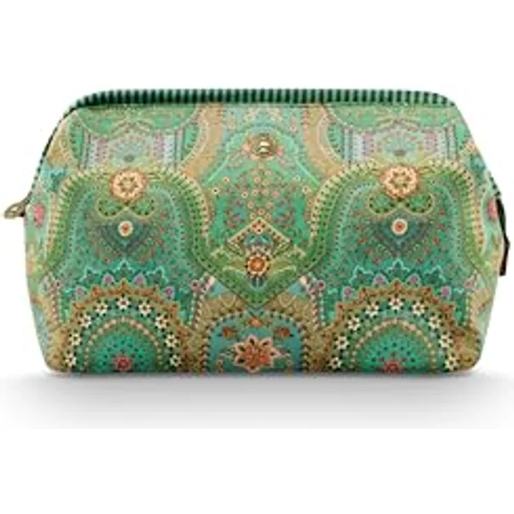 PiP Studio Kosmetiktasche Jabali, waschbare Beauty Case aus 100% Baumwolle mit charakteristischem Print