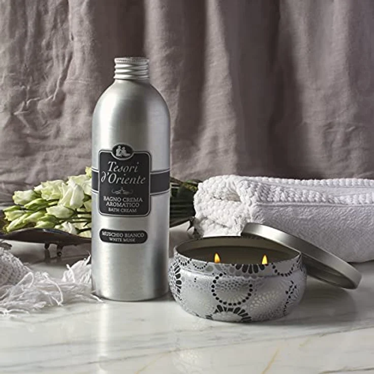 Tesori D'Oriente Tesori D'Oriente Muschio Bianco Badecreme 500 ml - Preisvergleich – Bild 3