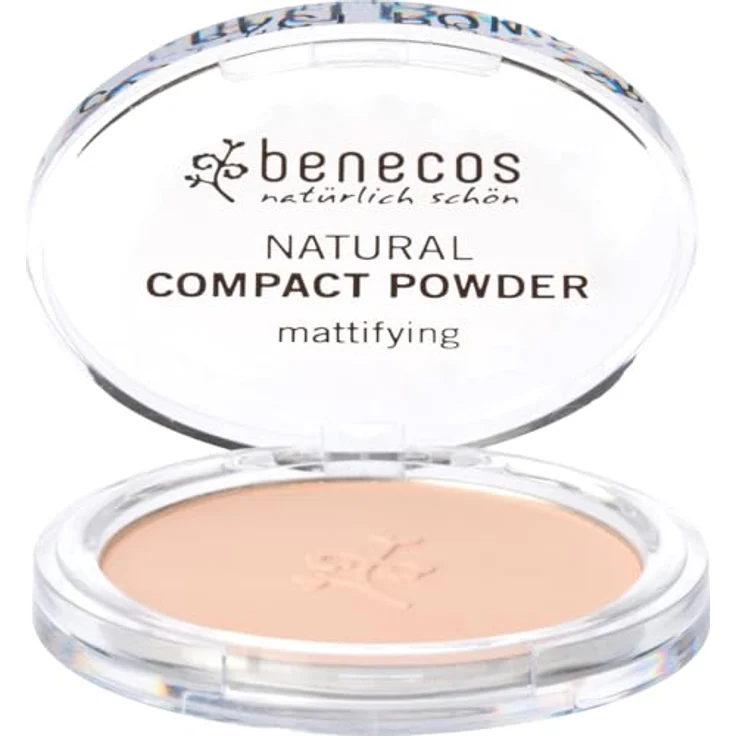 benecos Compact Powder sand, Bio-Zertifizierung, 162 gr Packungsmenge