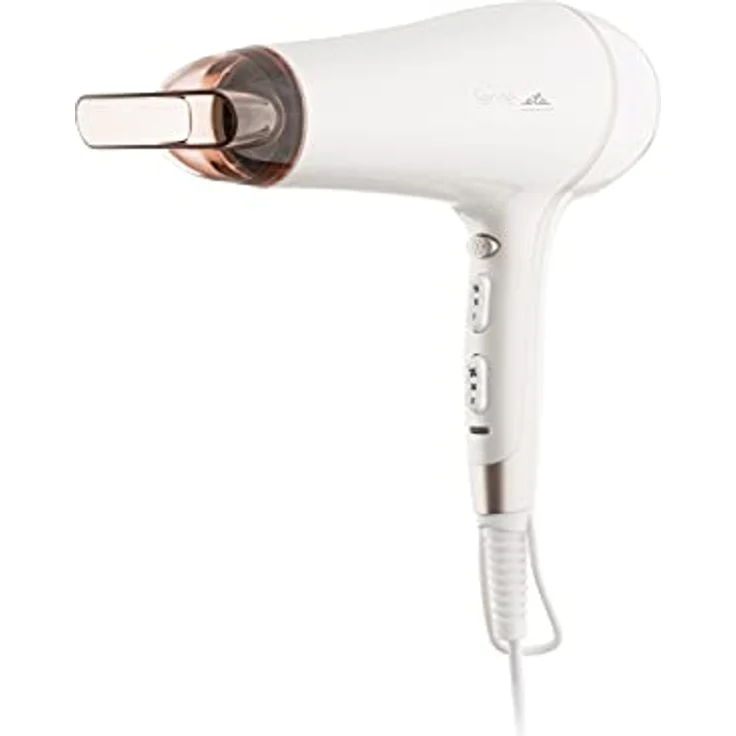 ETA 7320 90010 Fenité Haartrockner-Set, 2400W, Ionen-Technologie, Überhitzungsschutz, DC-Motor, Aufhängeöse, weiß – Bild 3