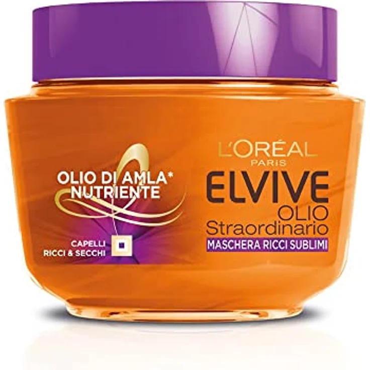 Elvive L'Oréal Paris Elvive Öl Maske für lockiges Haar, 300 ml – Bild 1