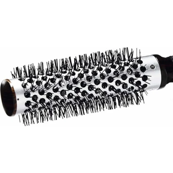 genuine haircare - VOLUME STYLER L Rundbürste für 16-24 cm langes Haar, ultraleicht mit Ceramic Thermo-Hülse, antistatisch, für Volumen-Styling, schwarz – Bild 2