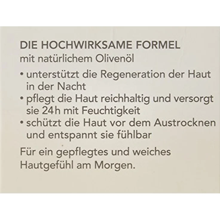 Florena Nachtpflege Mit Olivenöl Feuchtigkeit Für Trockene Haut 50 ml – Bild 4