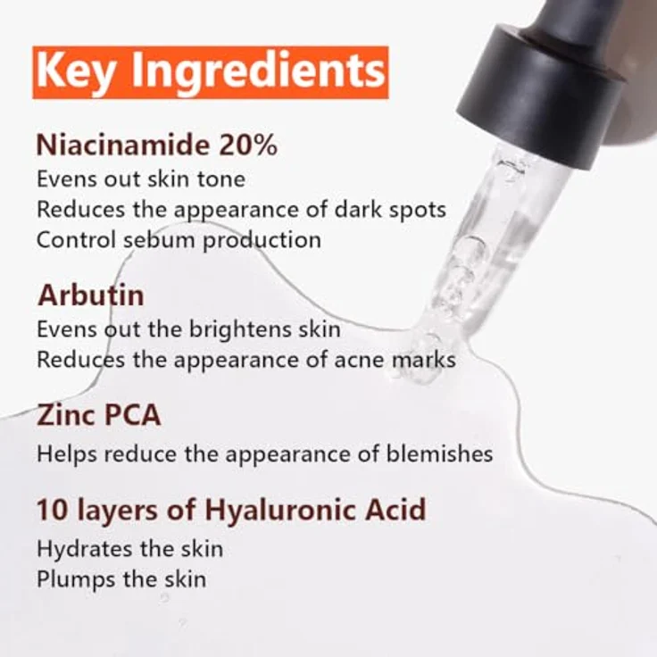 Isntree Hyper Niacinamide 20 Serum, Feuchtigkeitsserum für ölige und großporige Haut, 02 l – Bild 5