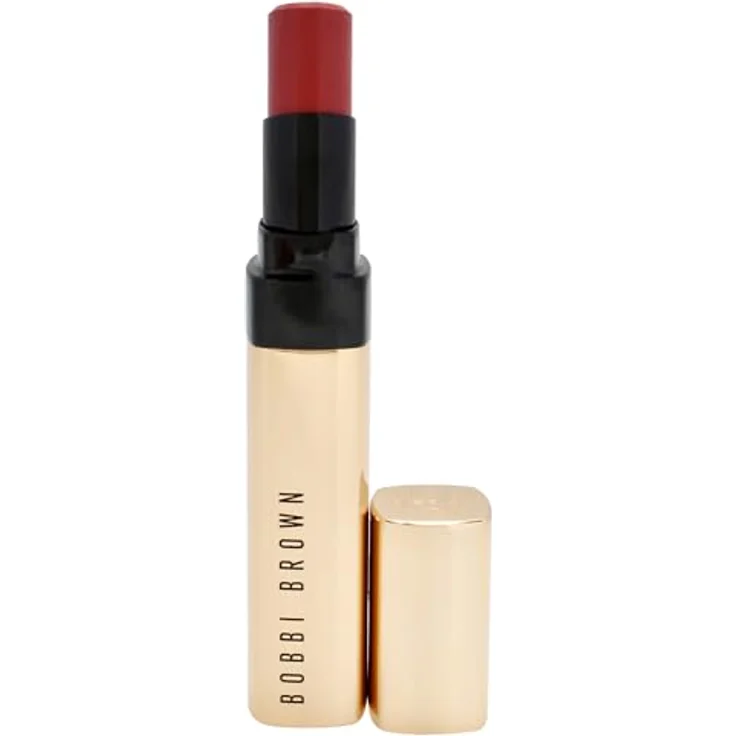 Bobbi Brown Luxe Shine Intense Lippenstift, hochpigmentierte Formel mit pflegender Hyaluronsäure und Vitamin E, 2,3 g CLARET – Bild 2