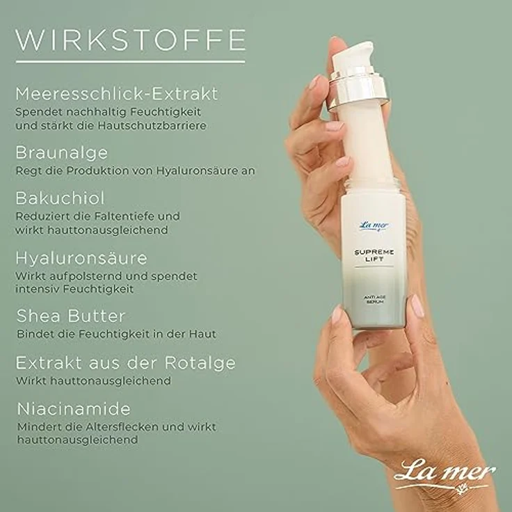 LA MER Supreme Lift Anti-Age Serum, 30 ml Gel zur intensiven Bekämpfung der Hautalterung – Bild 4