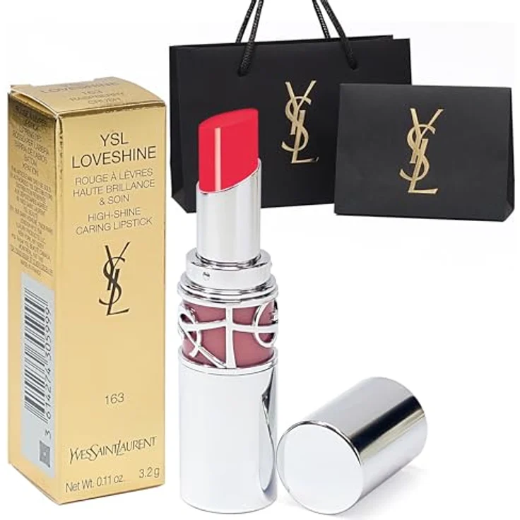 Yves Saint Laurent Loveshine Lipstick feuchtigkeitsspendender Lipgloss für Damen, 3.2 g, Farbe 163 Raspberry Crush – Bild 1