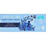 Natracare Organic Non Applicator Tampons Super 20 Per Pack