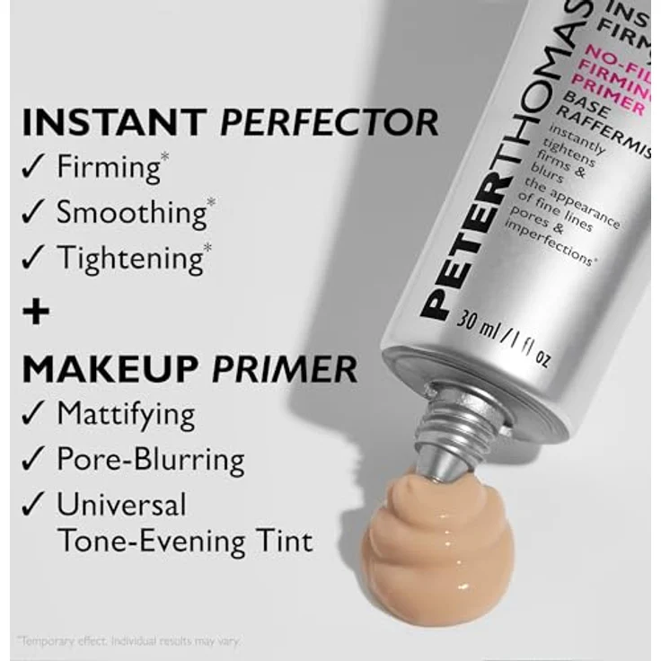 Peter Thomas Roth Instant FIRMx No-Filter Primer, Make-up Primer mit Porenfüllender Wirkung und Faltenreduzierung, 30 ml – Bild 4