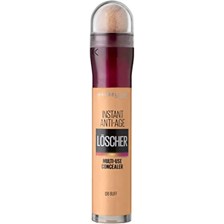 Maybelline New York Abdeckstift, Instant Anti-Age Effekt Concealer, Löscher mit Mikro-Lösch-Applikator, Nr. 08 Buff, 6,8 ml – Bild 1