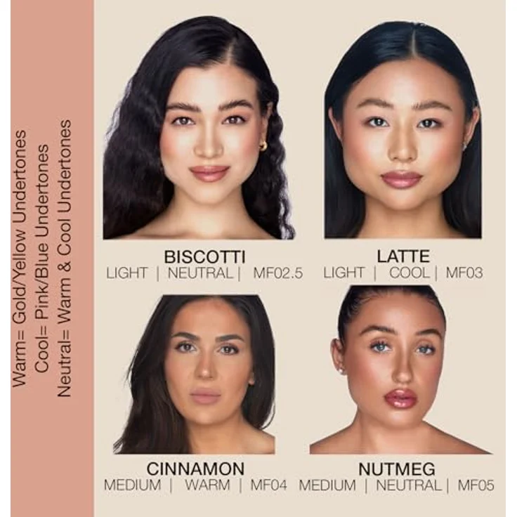 Bellapierre Cosmetics Mineral Foundation Powder, Double Cocoa, volles Deckung SPF 15, vegan und hypoallergen, 9 g – Bild 7