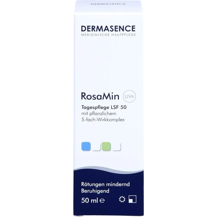 Dermasence Rosami Tagespflege Lf50 50 ml, mit pflanzlichem 5-fach-Wirkkomplex