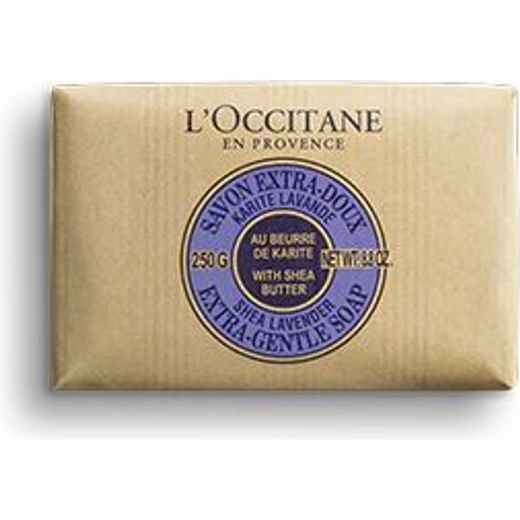 L'Occitane Shea Lavender Extra-Gentle Soap, With Shea Butter 250 g – Bild 1