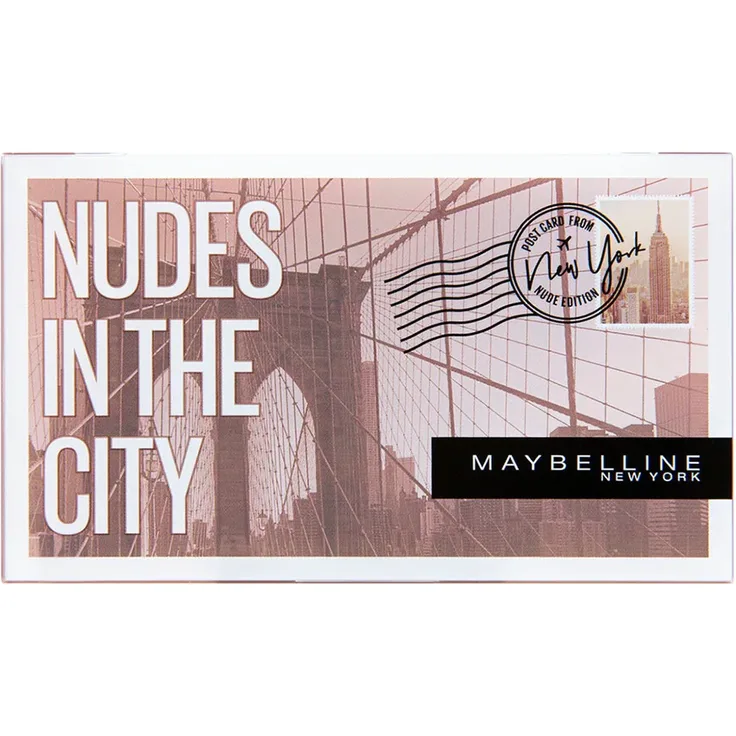 Maybelline Nudes In The City Lidschatten Palette 9.6 g