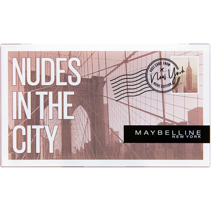 Maybelline Nudes In The City Lidschatten Palette 9.6 g