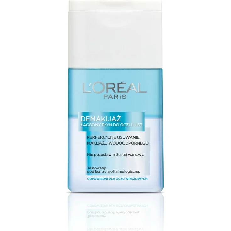 L'Oreal Sanfter 2-Phasen-Augen- und Lippen-Make-up-Entferner 125ml mit reinigender Wirkung für alle Hauttypen