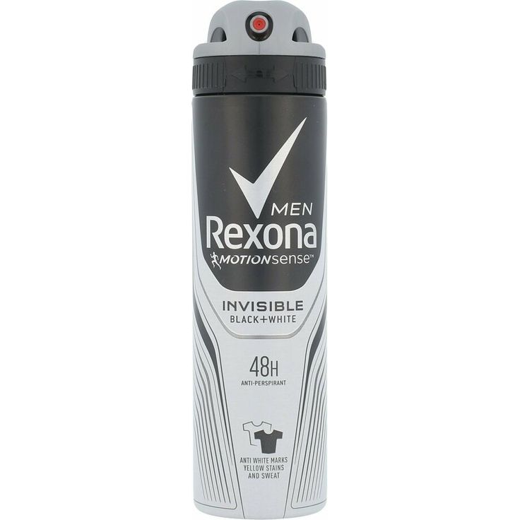 Rexona Men Motionsense Invisible Black white Antiperspirant In Spray 150 ml