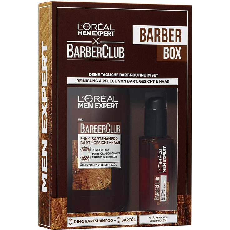 L'Oréal Men Expert Barber Club Box Bartpflegeset