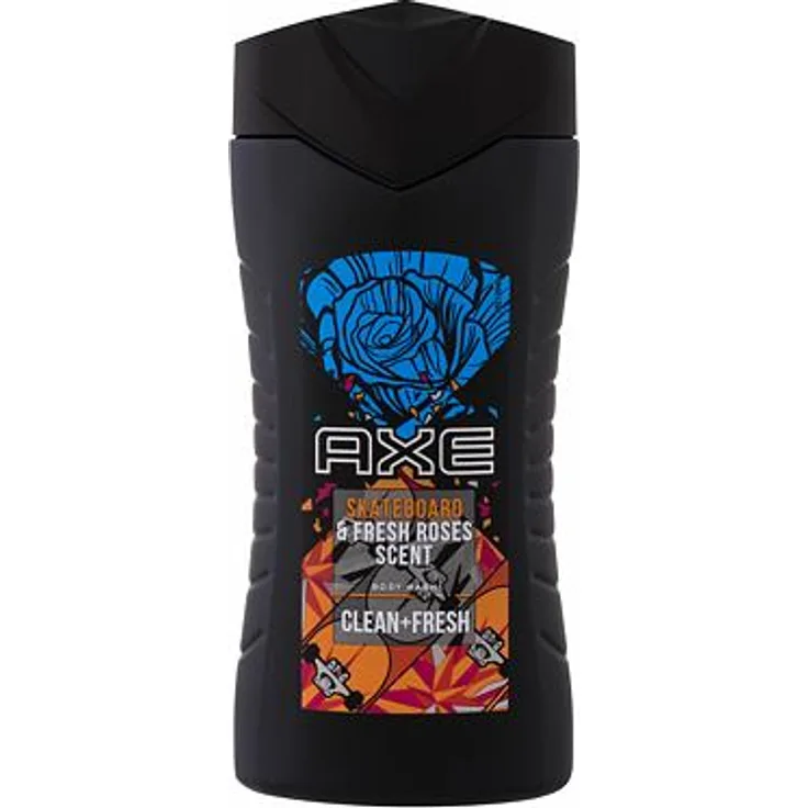 Axe Skateboard & Fresh Roses Scent Duschgel 250 ml