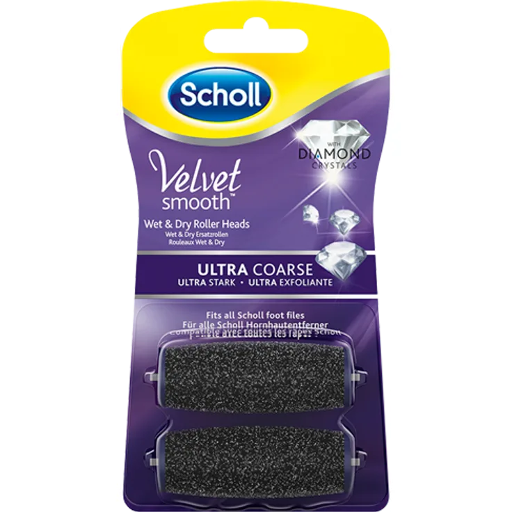 Scholl Velvet smooth Pedi Ersatzrollen ultra stark 2 St.