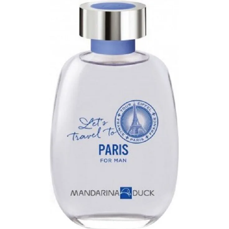 Mandarina Duck Let's Travel to Paris for Man Eau de Toilette (EdT) Herrenduft 100 ml