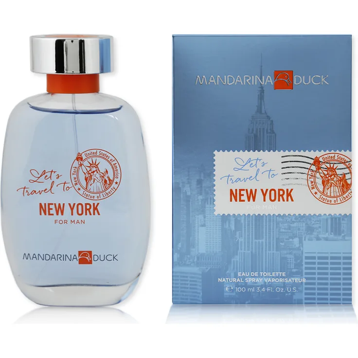 Mandarina Duck Let's Travel to New York for Man Eau de Toilette (EdT) Herrenduft 100 ml