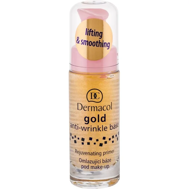 Dermacol Gold Anti-Wrinkle 20ml Makeup Primer for Women