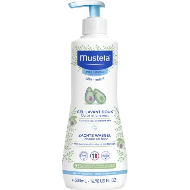 Mustela Gentle Cleansing Gel Baby & Kind für Haare und Körper