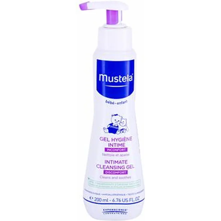 Mustela Bébé Intimate Intimes Reinigungsgel für Babyhaut von Geburt an 200 ml für Kinder
