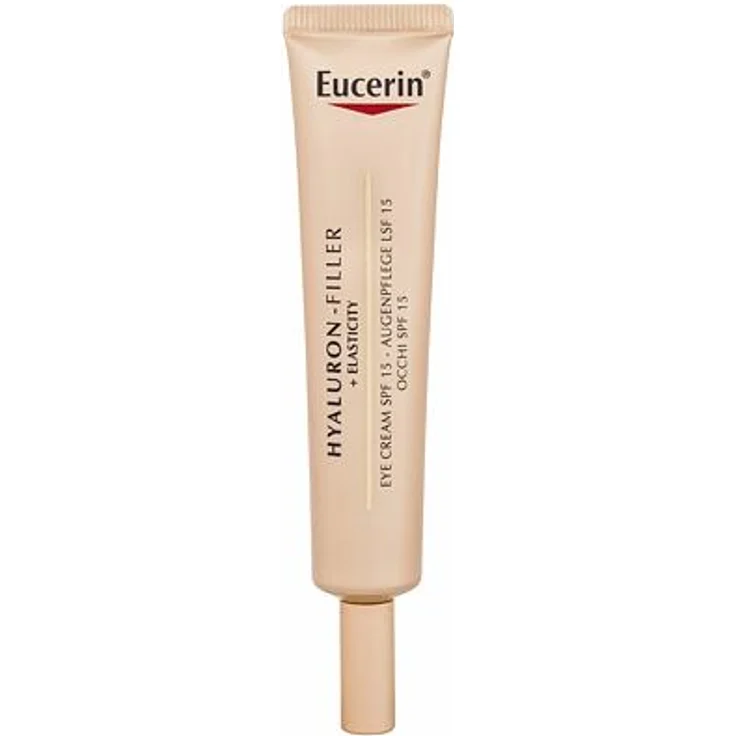 Eucerin Hyaluron-Filler + Elasticity SPF15 Anti-Falten-Augencreme für reife Haut 15 ml für Frauen – Bild 1