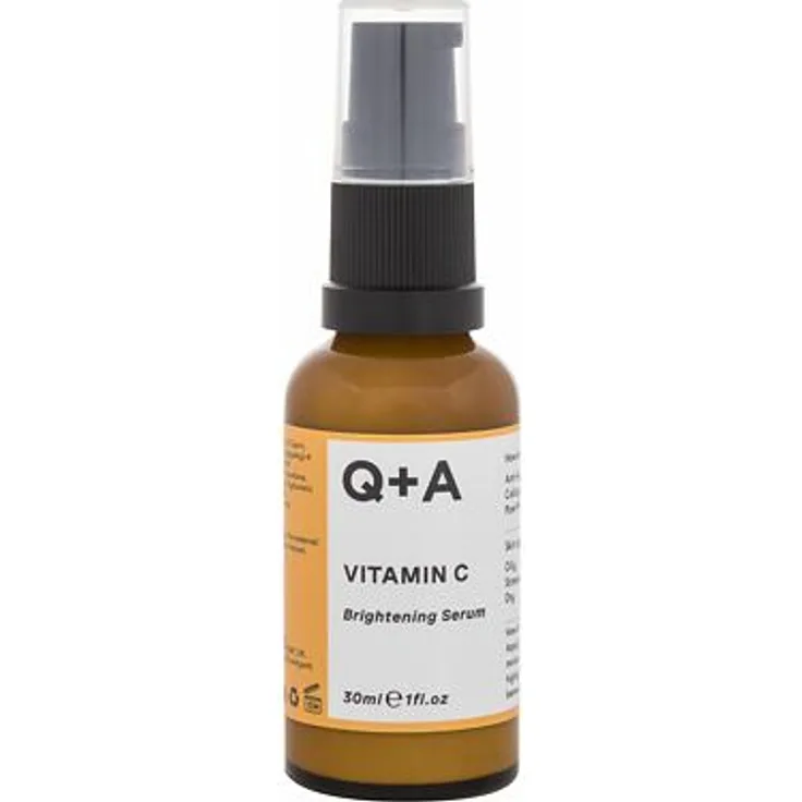 Q+A Vitamin c Brightening Serum Gesichtsserum für strahlende Haut 30 ml