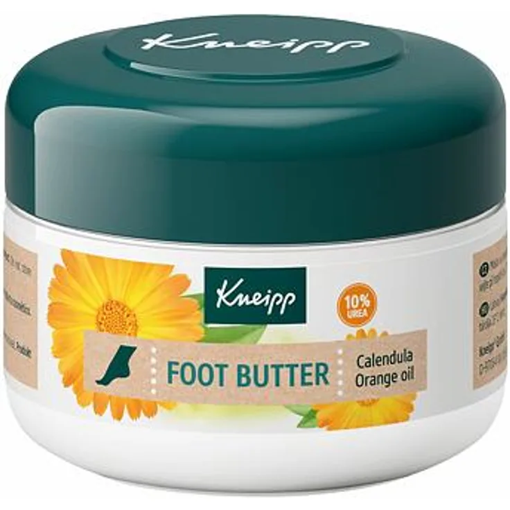 Kneipp Foot Care Foot Butter Calendula & Orange Oil Glättende und feuchtigkeitsspendende Fußbutter 100 ml