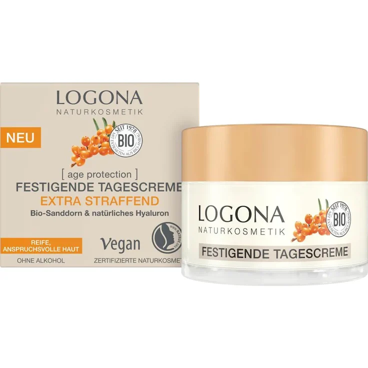 Logona Age Protection Festigende Tagescreme extra straffend Gesichtscreme 50 ml – Bild 1