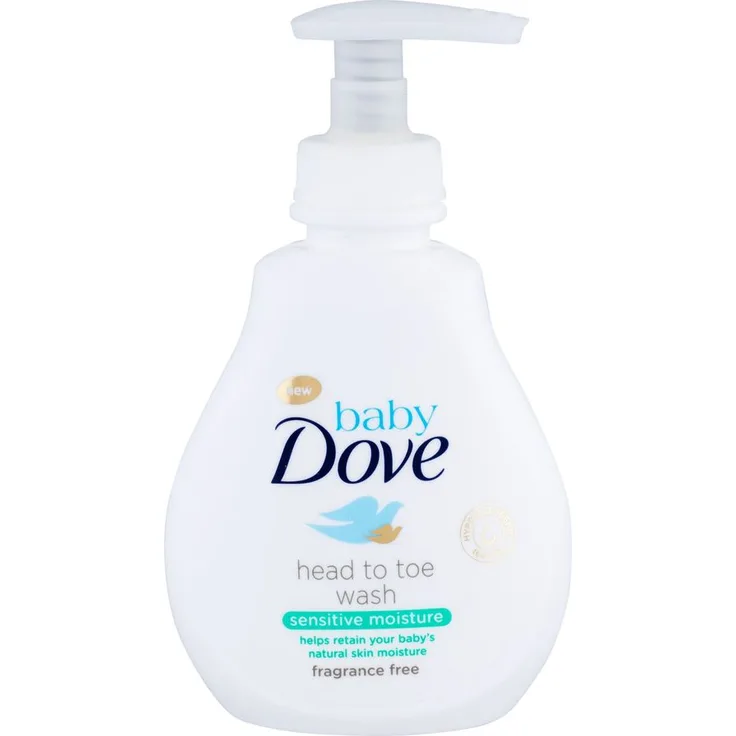Dove Baby Sensitive Moisture Head To Toe Wash 200 ml Bath Foam for Kids