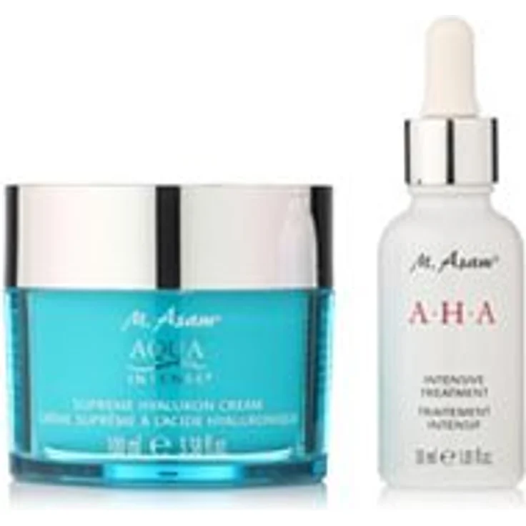 M. Asam Aqua Intense Hyaluron Creme 100ml & Aha Treatment 30ml – Bild 1