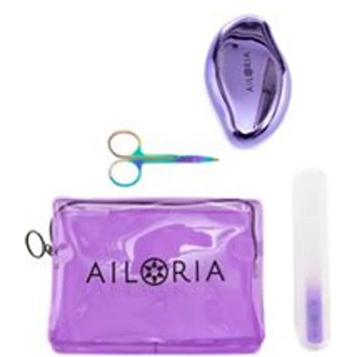 Ailoria Doucette Fußpflegeset mit innovativem Nano-Glas Hornhautentferner