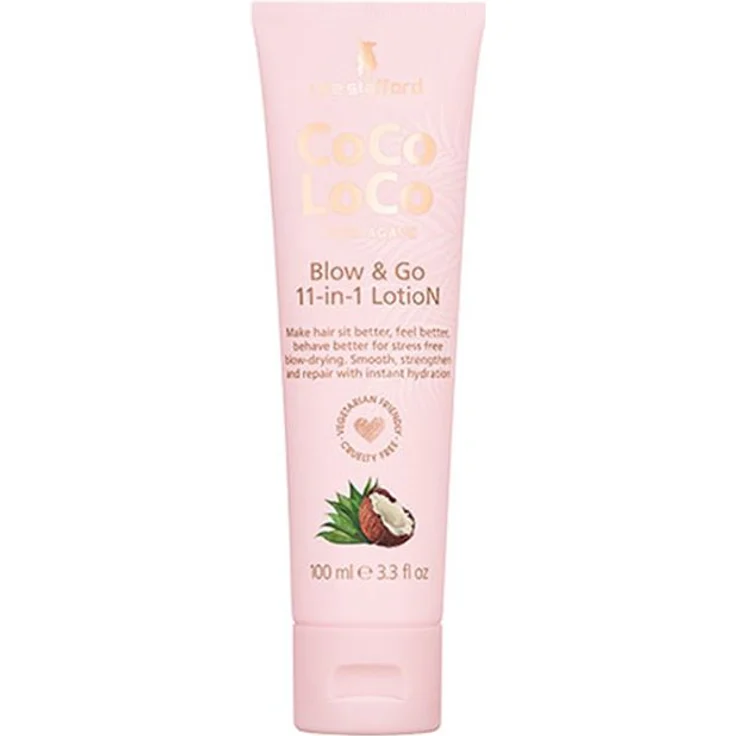 Lee Stafford Creme CoCo LoCo With Agave Blow & Go 11-in-1 Lotion 100 ml – Bild 1