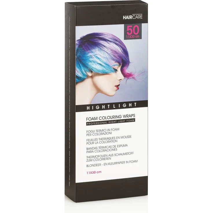 Thermofolien aus Schaumstoff für Colorationsbehandlungen