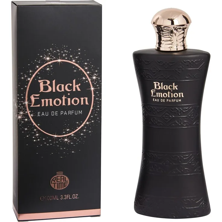 Real Time Black Emotion Eau de Parfum (EdP) Damenduft 100 ml