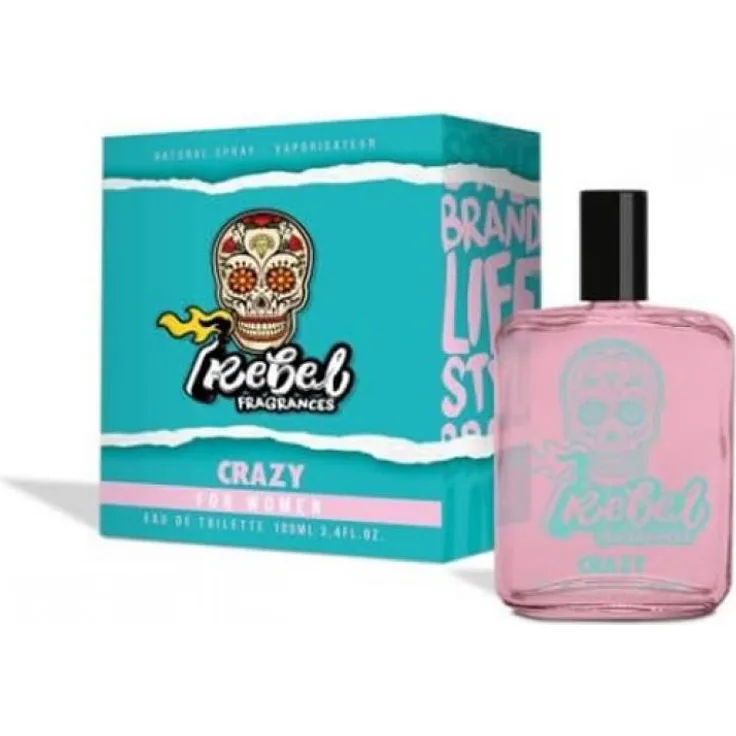 Rebel Crazy Women Eau de Toilette (EdT) Damenduft 100 ml