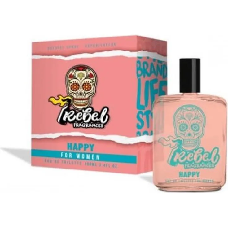Rebel Happy Women Eau de Toilette (EdT) Damenduft 100 ml