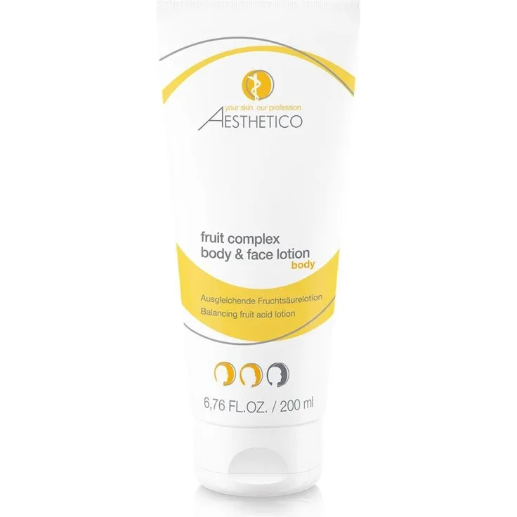 Aesthetico Fruit Complex Body & Face Lotion, 200 ml Intensivpflege