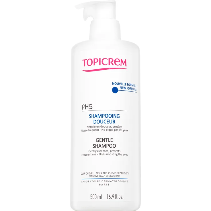 Topicrem PH5 Shampooing Douceur nicht reizendes Shampoo für empfindliche Kopfhaut 500 ml
