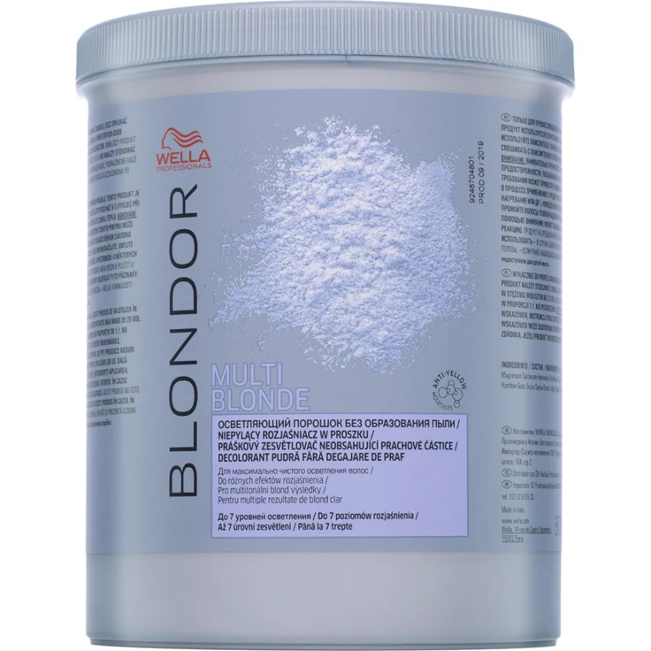 Wella Professionals Blondor Multi Blonde Puder zur Haaraufhellung 800 g – Bild 1