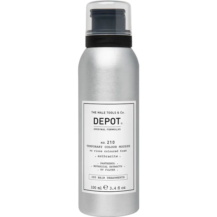 Depot No. 210 Temporary Colour ?nthracite Mousse 100 ml