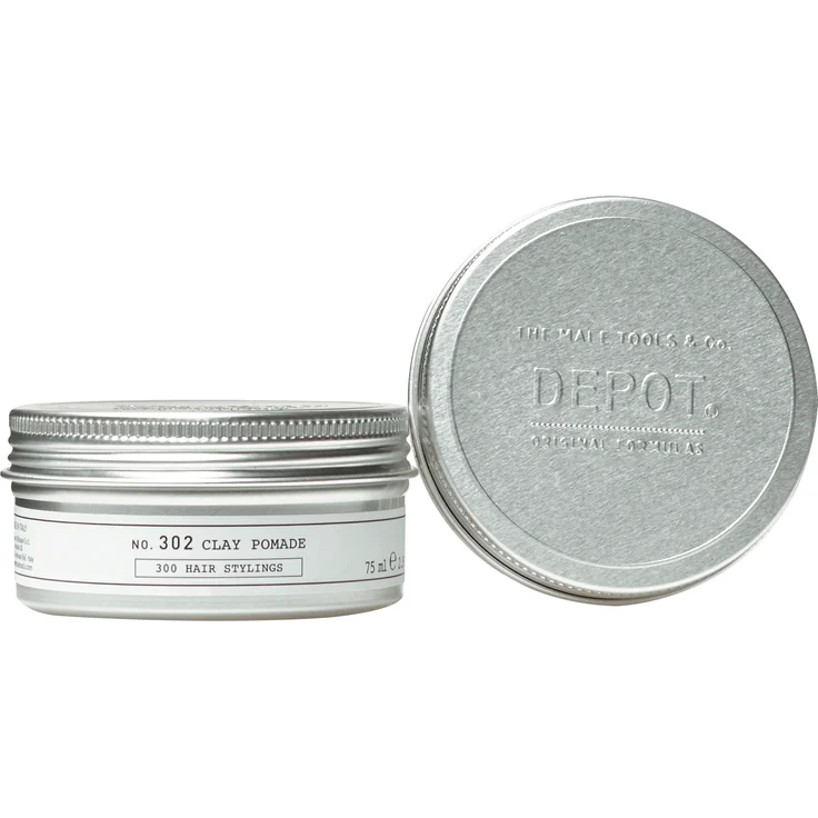 Depot No. 302 Clay Pomade 75 ml – Bild 1